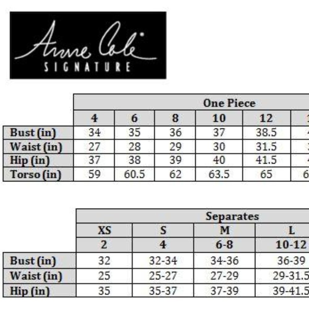ANNE COLE Low Tide Palm Breeze Swimsuit - Picture 7 of 7